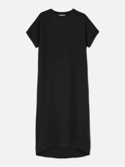 Femme Primark Robes|Robe T-shirt Mi-longue The Edit