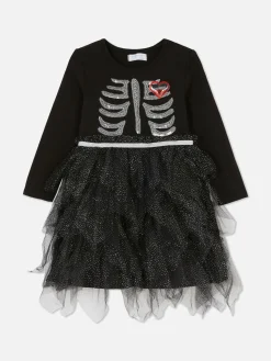 Enfant Primark Déguisements Halloween Pour Enfants|Tout Halloween|Robe Tutu Squelette Halloween