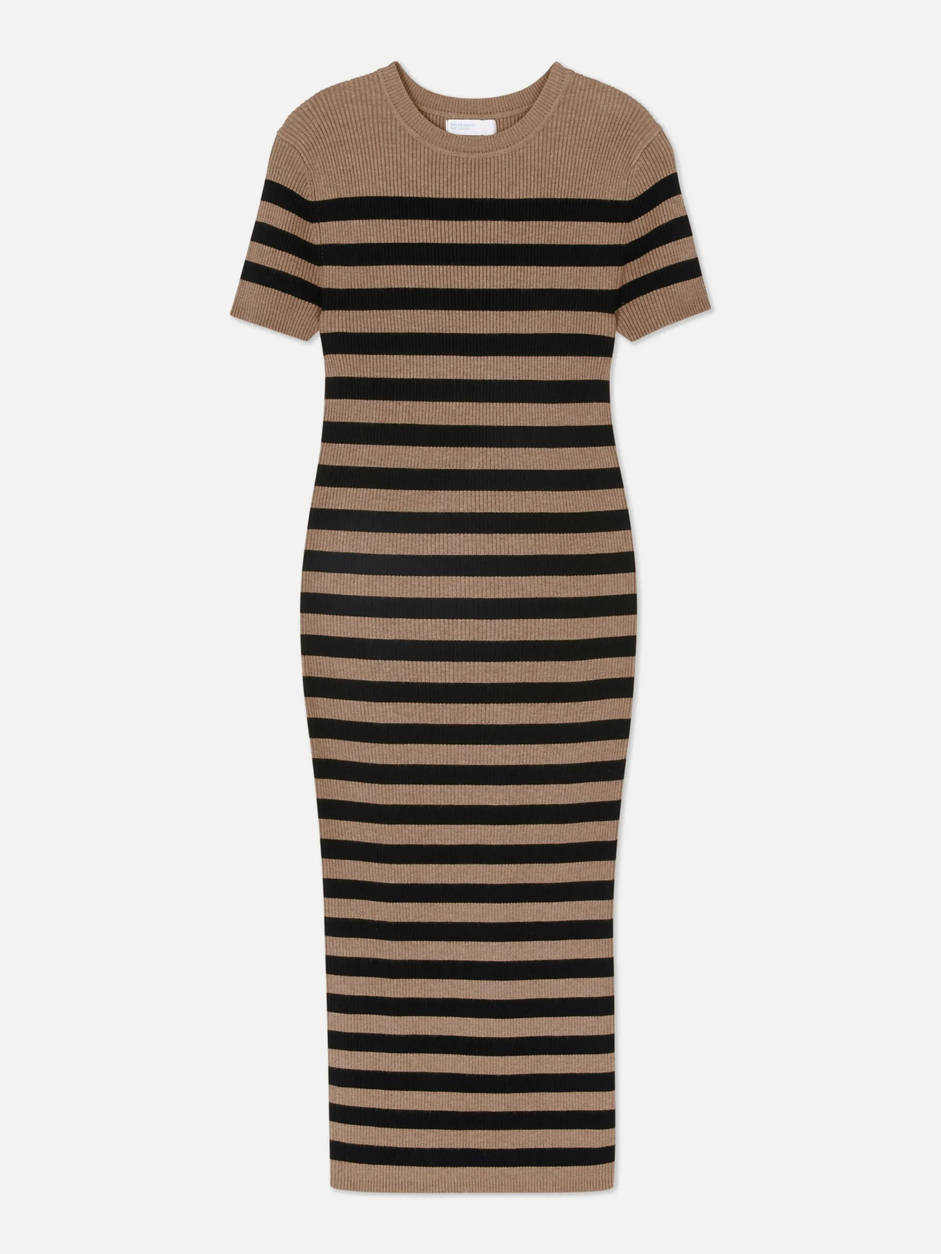 Femme Primark Robes|Robe-pull Mi-longue à Manches Courtes