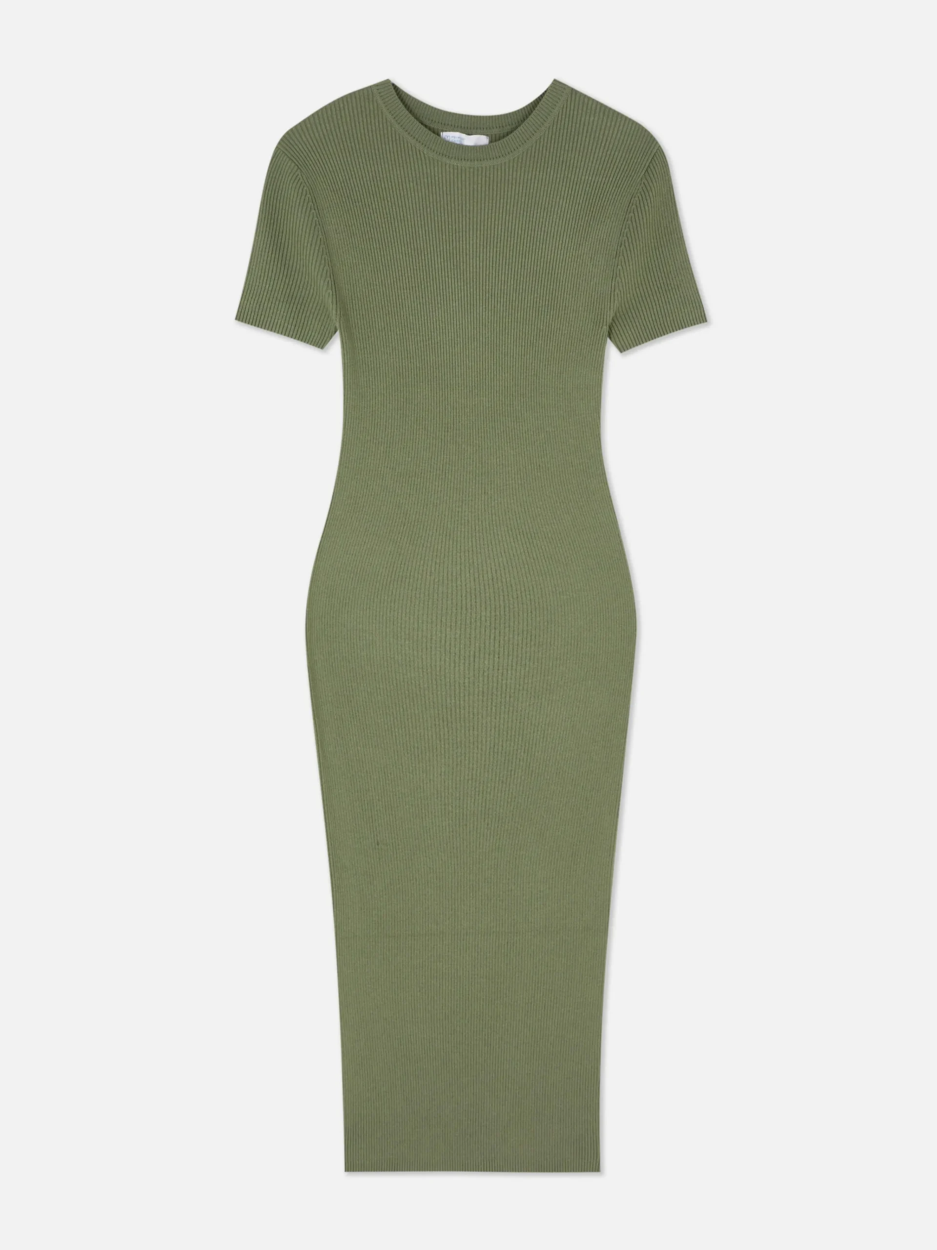 Femme Primark Robes|Robe-pull Mi-longue à Manches Courtes