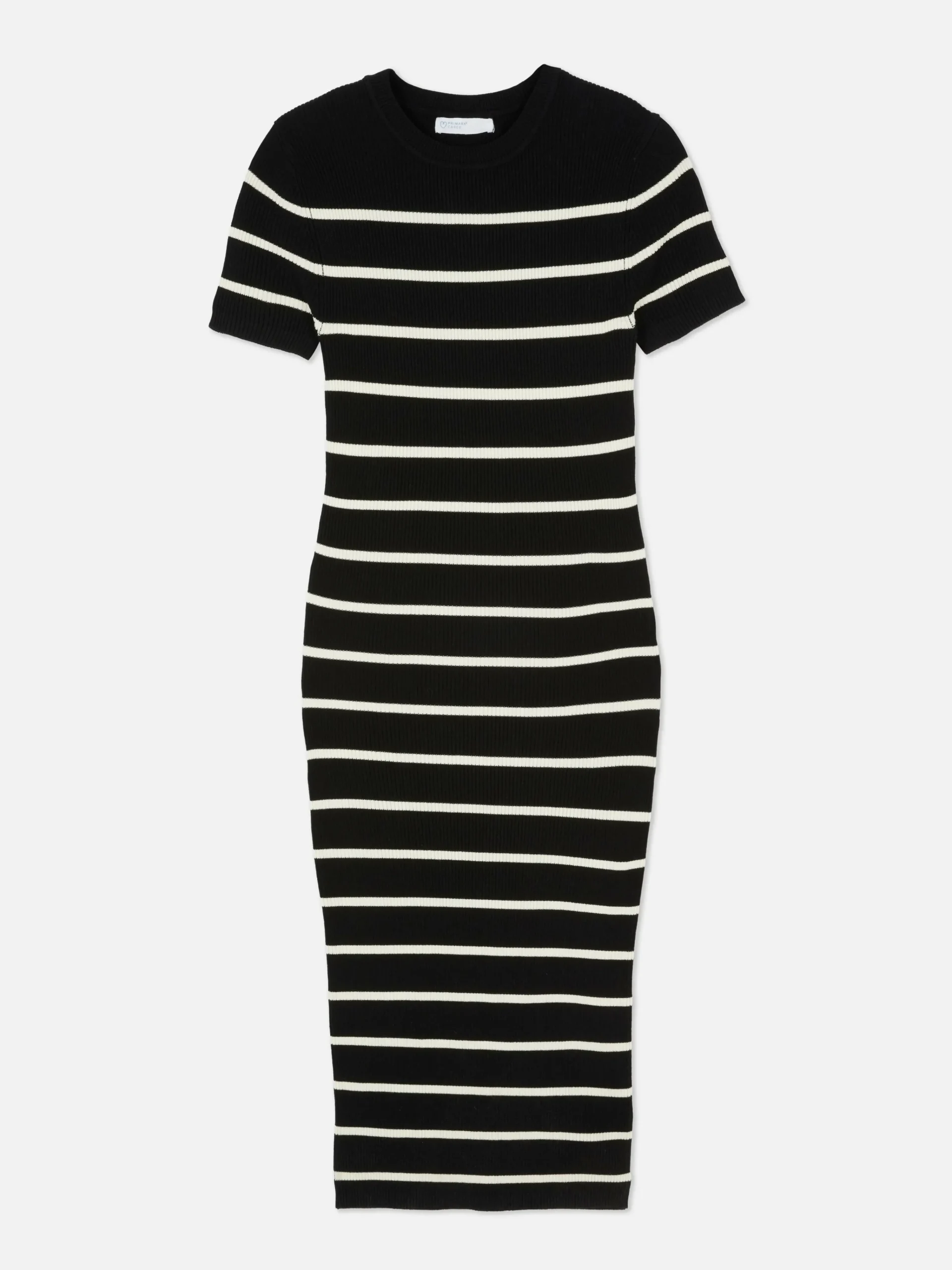 Femme Primark Robes|Robe-pull Mi-longue à Manches Courtes