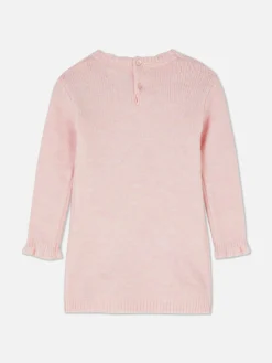 Primark Robes Et Jupes|Robe-pull Tricotée à Motif Lapin Et Collants