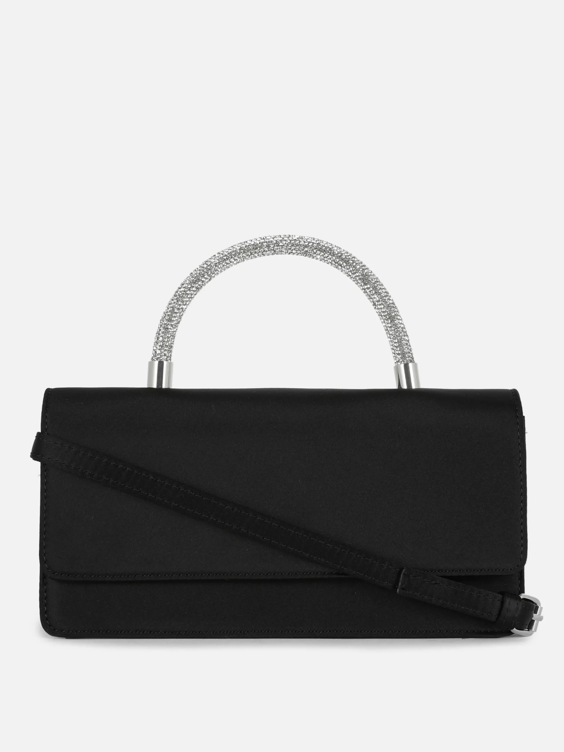 Femme Primark Sacs Et Porte-Monnaie|Sac à Bandoulière En Satin Avec Anse à Strass