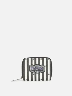 Femme Primark Beetlejuice|Accessoires Halloween|Sac à Main Zippé Beetlejuice