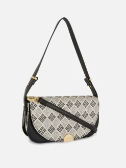 Femme Primark Sacs Et Porte-Monnaie|Sac Bandoulière à Rabat Monogramme