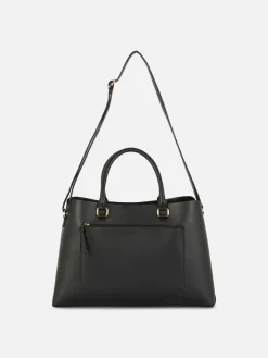 Femme Primark Sacs Et Porte-Monnaie|Sac Fourre-tout En Simili Cuir à Poche Zippée