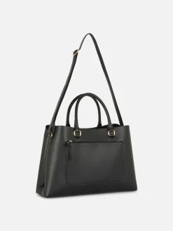 Femme Primark Sacs Et Porte-Monnaie|Sac Fourre-tout En Simili Cuir à Poche Zippée