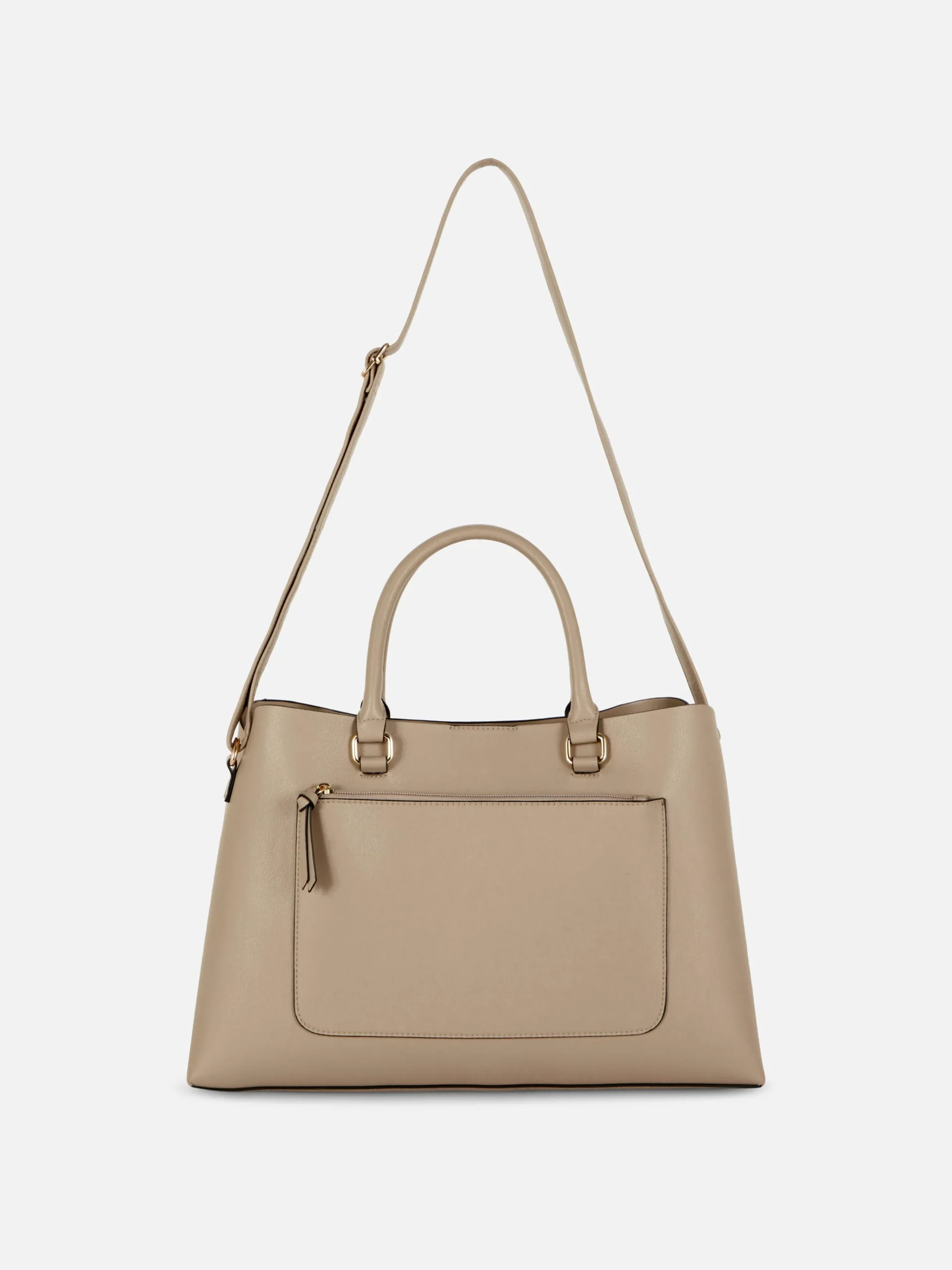 Femme Primark Sacs Et Porte-Monnaie|Sac Fourre-tout En Simili Cuir à Poche Zippée