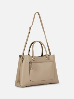 Femme Primark Sacs Et Porte-Monnaie|Sac Fourre-tout En Simili Cuir à Poche Zippée