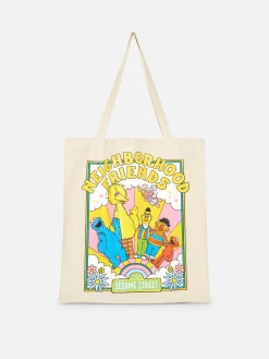 Femme Primark Sacs Et Porte-Monnaie|Sac Fourre-tout En Toile Sesame Street