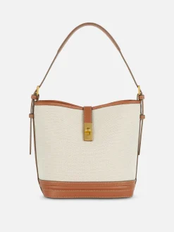 Femme Primark Sacs Et Porte-Monnaie|Sac Seau à Finitions En Simili Cuir The Edit