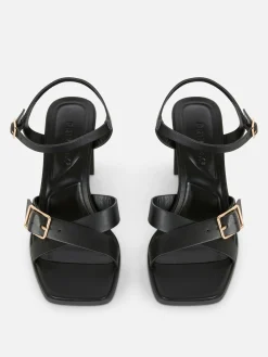 Femme Primark Chaussures À Talons|Sandales à Talons Et Brides Croisées