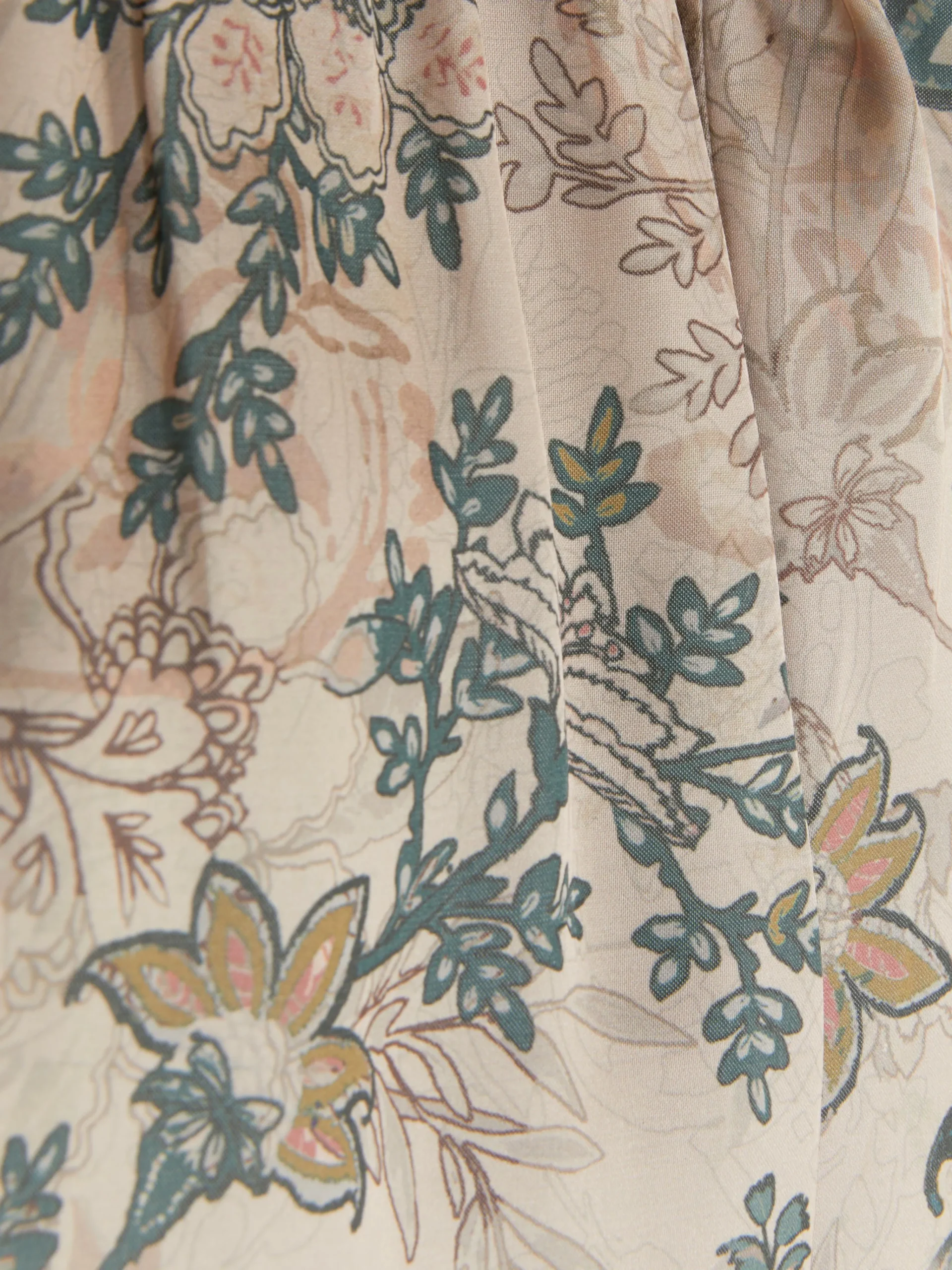 Femme Primark Bas De Pyjama|Short De Pyjama En Satin à Fleurs