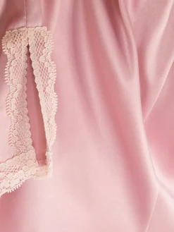 Femme Primark Bas De Pyjama|Short De Pyjama En Satin à Finitions En Dentelle