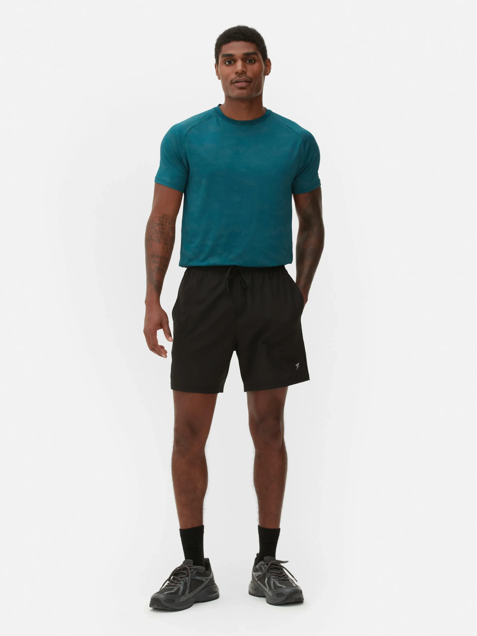 Homme Primark Shorts|Vêtements De Sport|Short De Running élastiqué