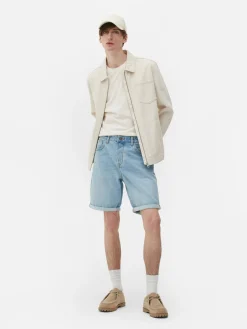 Homme Primark Shorts|Short Droit En Jean