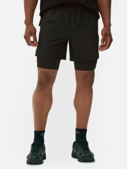 Homme Primark Shorts|Vêtements De Sport|Short 2-en-1 Kappa X