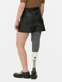 Femme Primark Shorts|Short En Simili Cuir
