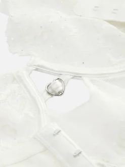 Femme Primark Soutiens-Gorge|Soutien-gorge Bustier De Mariée En Dentelle Non Rembourré D-G