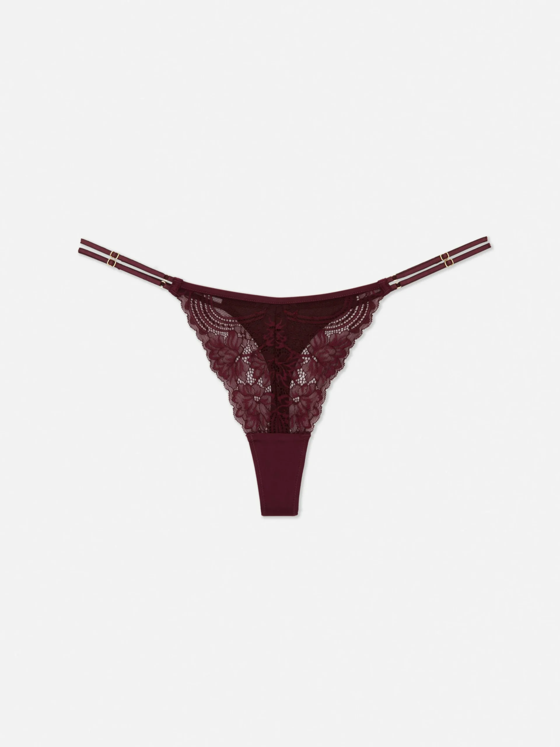 Femme Primark Culotte|String En Dentelle à Double Lanière