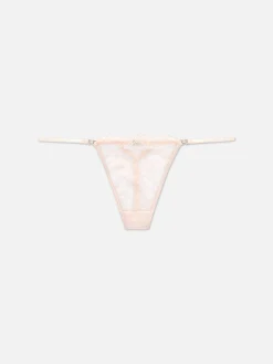 Femme Primark Culotte|String En Dentelle Festonnée
