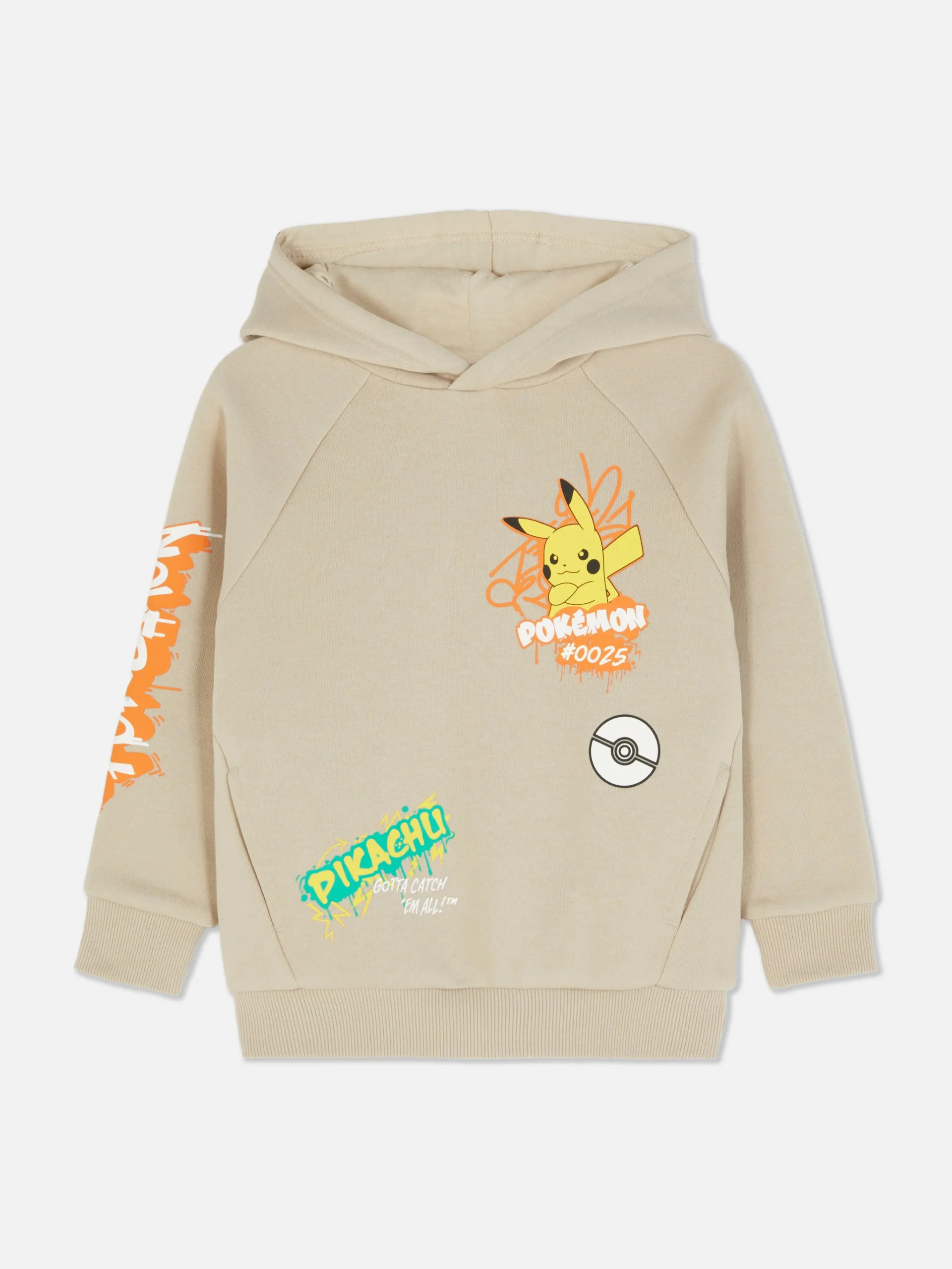 Enfant Primark Sweats À Capuche Et Sweat-Shirts|Sweat à Capuche à Motif Graffiti Pokémon Pikachu