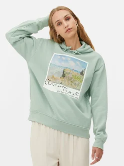 Femme Primark T-Shirts Et Sweat-Shirts À Motifs|Sweats À Capuche Et Sweat-Shirts|Sweat à Capuche Polaroid Claude Monet