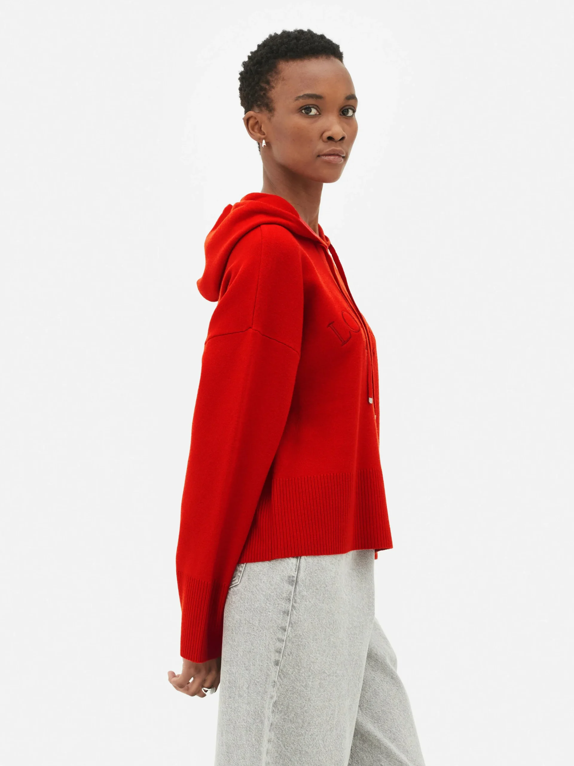 Femme Primark Sweats À Capuche Et Sweat-Shirts|Pulls Et Gilets|Sweat à Capuche Tricoté à Message