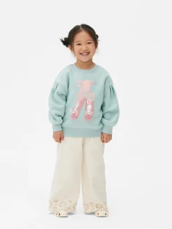 Enfant Primark Sweats À Capuche Et Sweat-Shirts|Sweat-shirt à Appliqué Ballerines