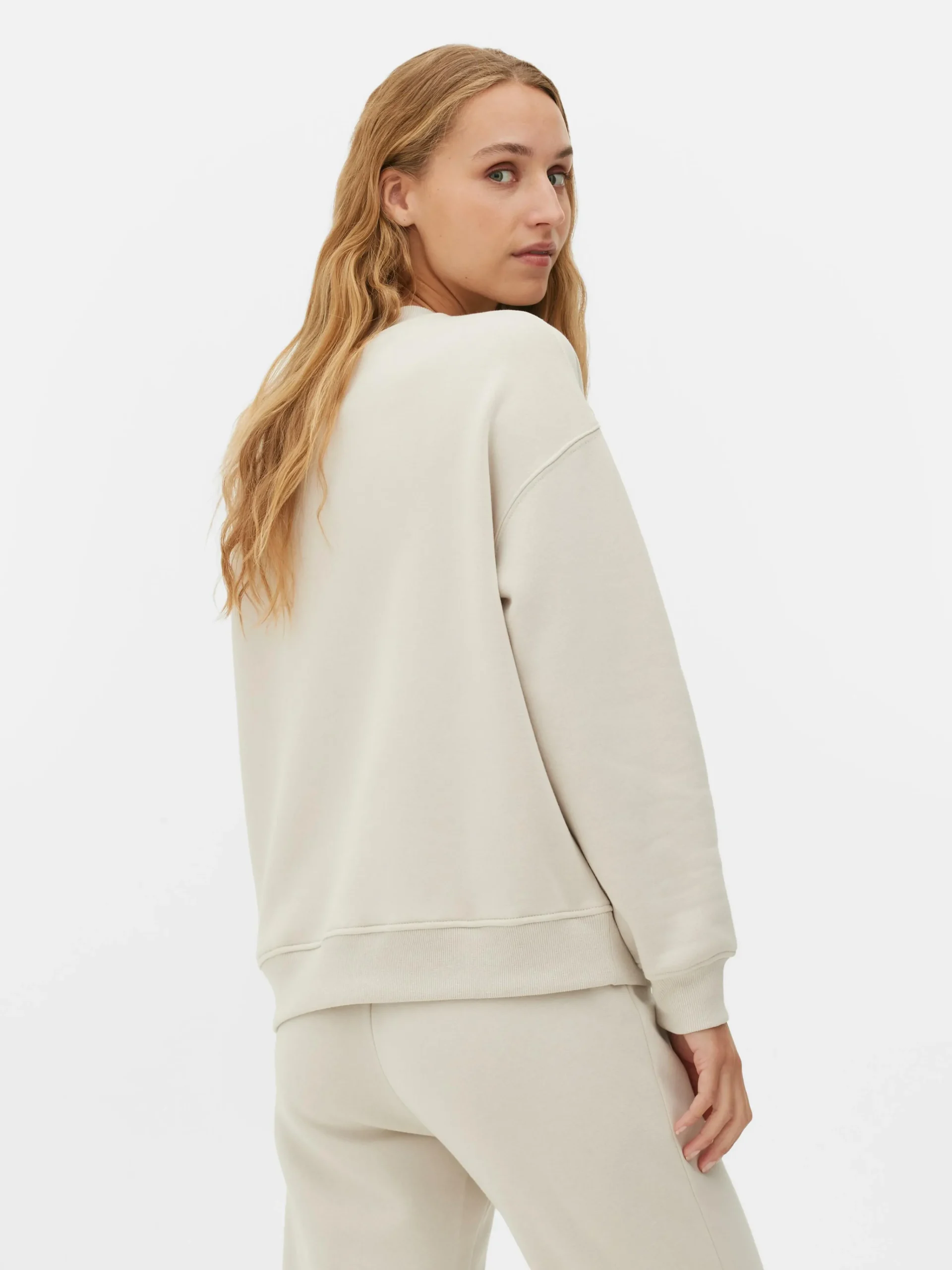 Femme Primark Sweats À Capuche Et Sweat-Shirts|Sweat-shirt à Col Ras-du-cou Avec Message