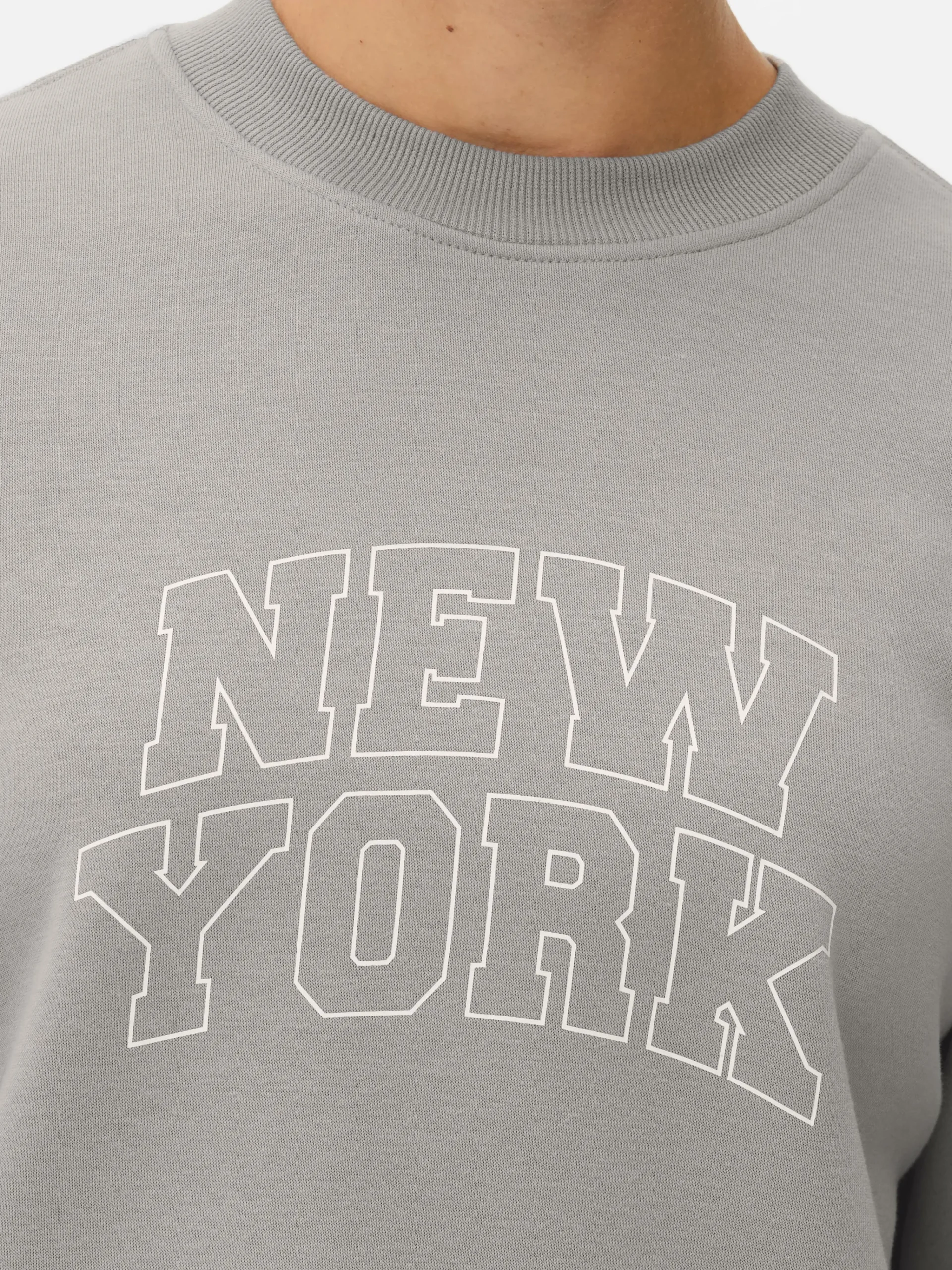 Femme Primark Sweats À Capuche Et Sweat-Shirts|Sweat-shirt à Col Ras-du-cou Avec Message