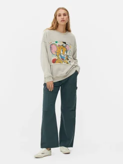 Femme Primark Sweats À Capuche Et Sweat-Shirts|Sweat-shirt à Coordonner Tom Et Jerry