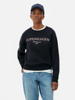 Femme Primark Sweats À Capuche Et Sweat-Shirts|Sweat-shirt à Message Sur Le Devant