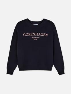 Femme Primark Sweats À Capuche Et Sweat-Shirts|Sweat-shirt à Message Sur Le Devant