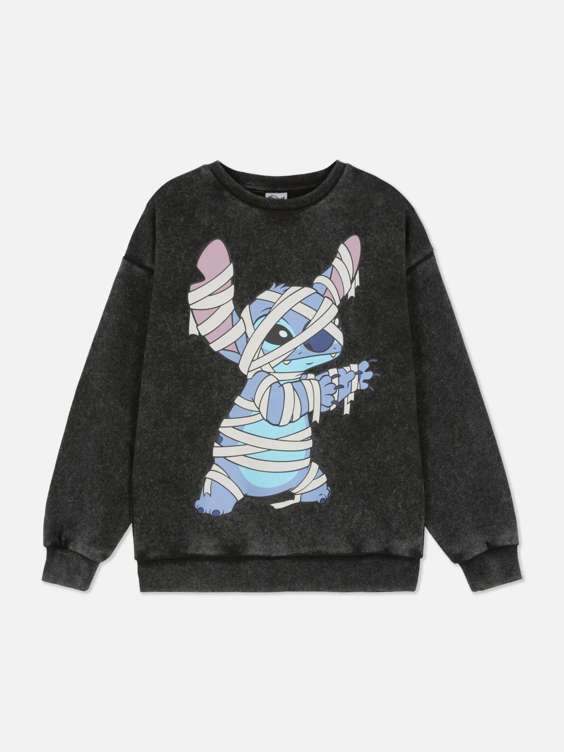 Enfant Primark Tout Halloween|Sweats À Capuche Et Sweat-Shirts|Sweat-shirt Délavé à L'acide Disney Lilo & Stitch