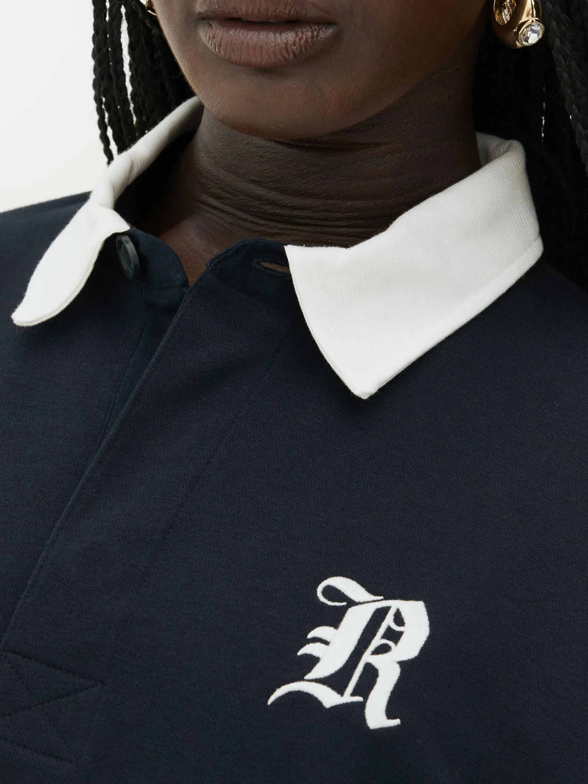 Femme Primark Hauts Et T-Shirts|Sweat-shirt Façon Polo Oversize Rita Ora