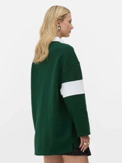 Femme Primark Hauts Et T-Shirts|Sweat-shirt Façon Polo Oversize Rita Ora