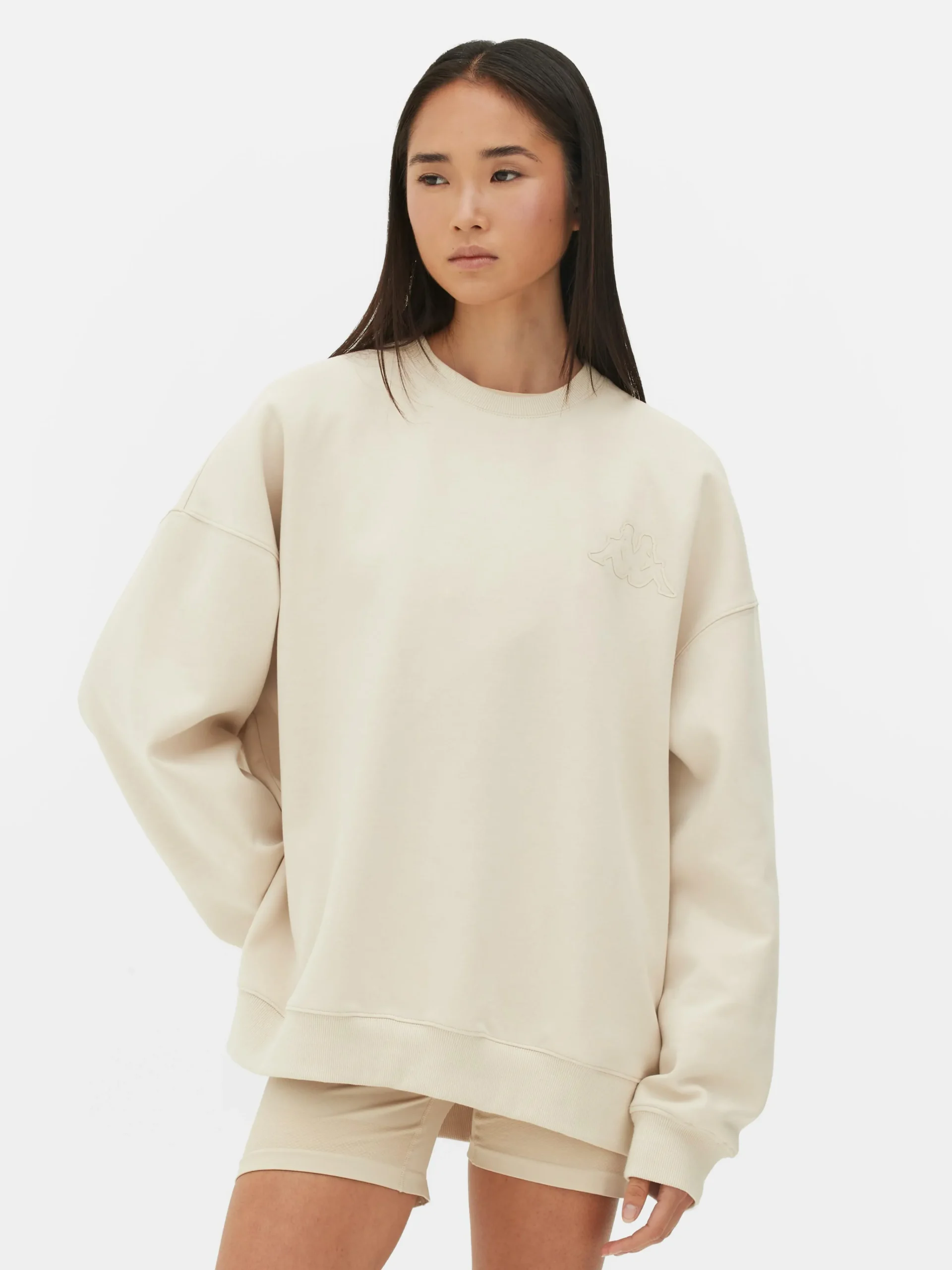 Femme Primark Vêtements De Sport|Sweat-shirt Graphique Oversize Kappa X