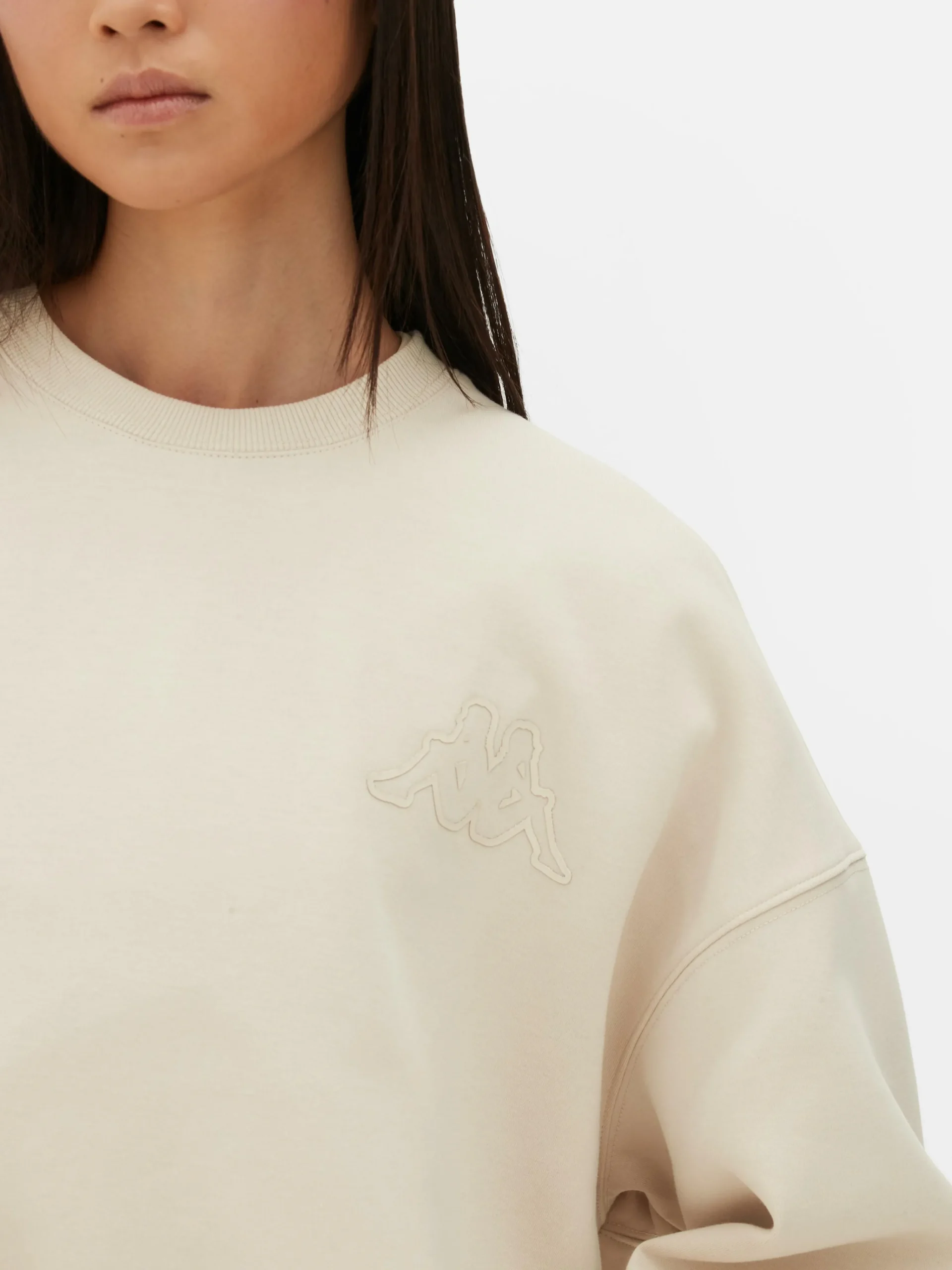 Femme Primark Vêtements De Sport|Sweat-shirt Graphique Oversize Kappa X