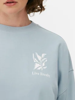 Femme Primark Sweats À Capuche Et Sweat-Shirts|Sweat-shirt Oversize Graphique