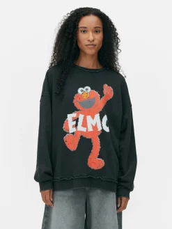 Femme Primark Sweats À Capuche Et Sweat-Shirts|Sweat-shirt Oversize Graphique Sesame Street