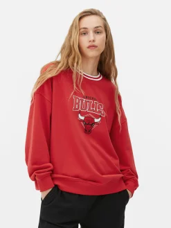 Femme Primark Sweats À Capuche Et Sweat-Shirts|Sweat-shirt Oversize NBA Chicago Bulls