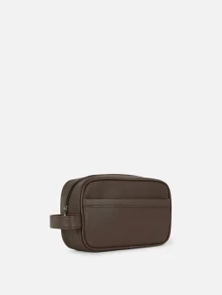 Homme Primark Sacs Et Portefeuilles|Trousse De Toilette En Simili Cuir
