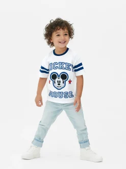 Enfant Primark Hauts Et T-Shirts|T-shirt à Bords Contrastés Disney Mickey Mouse