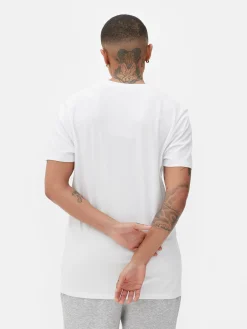 Homme Primark Hauts Et T-Shirts|T-shirt à Col Ras-du-cou Coupe Regular