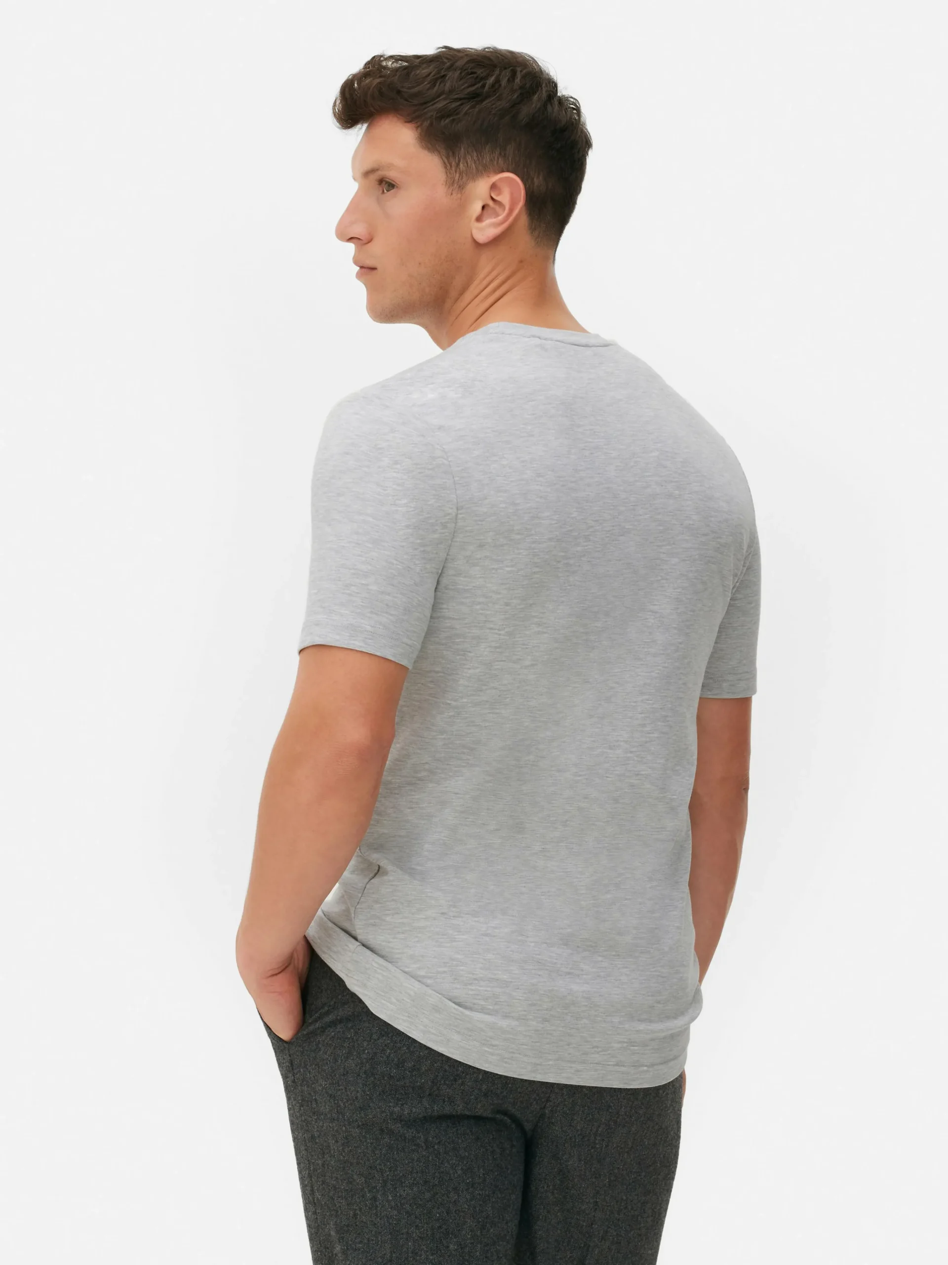 Homme Primark Hauts Et T-Shirts|T-shirt à Col Ras-du-cou Kem