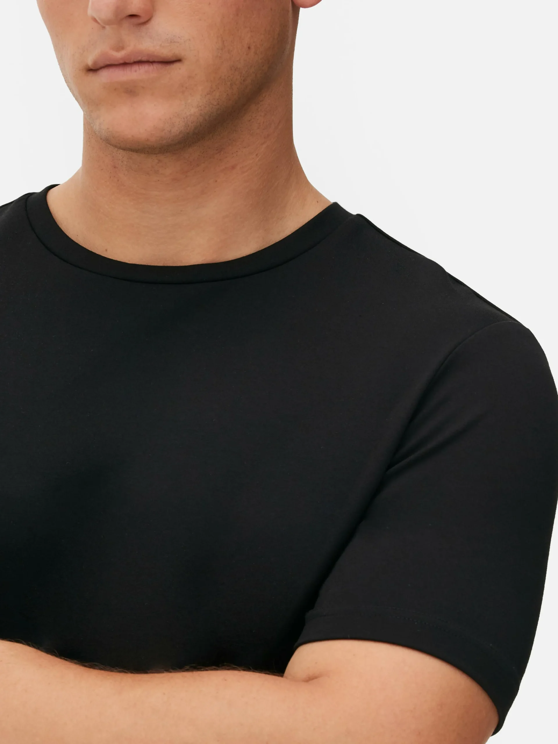 Homme Primark Hauts Et T-Shirts|T-shirt à Col Ras-du-cou Kem