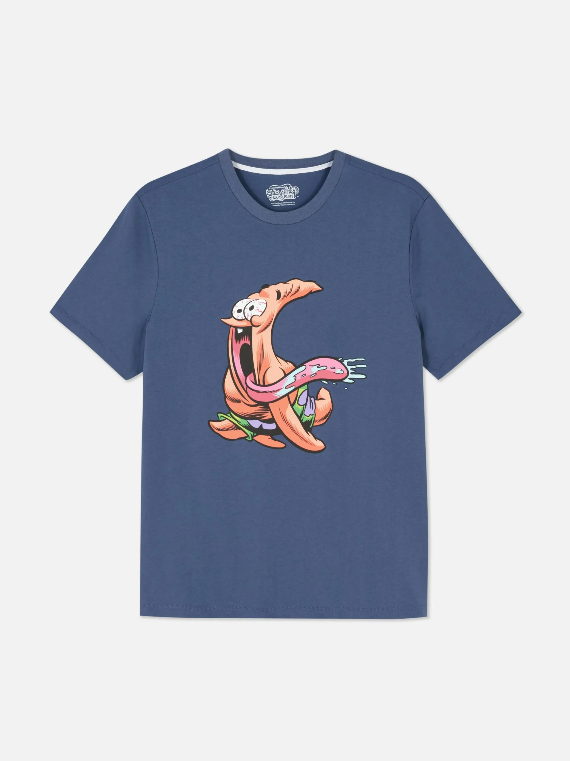 Homme Primark Hauts Et T-Shirts|T-shirt à Imprimé Bob L'éponge Patrick