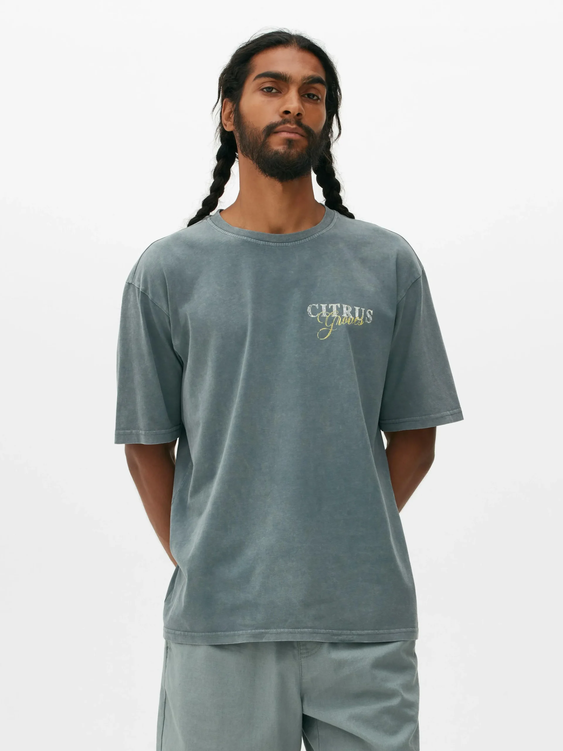 Homme Primark Hauts Et T-Shirts|T-shirt à Imprimé Citrus