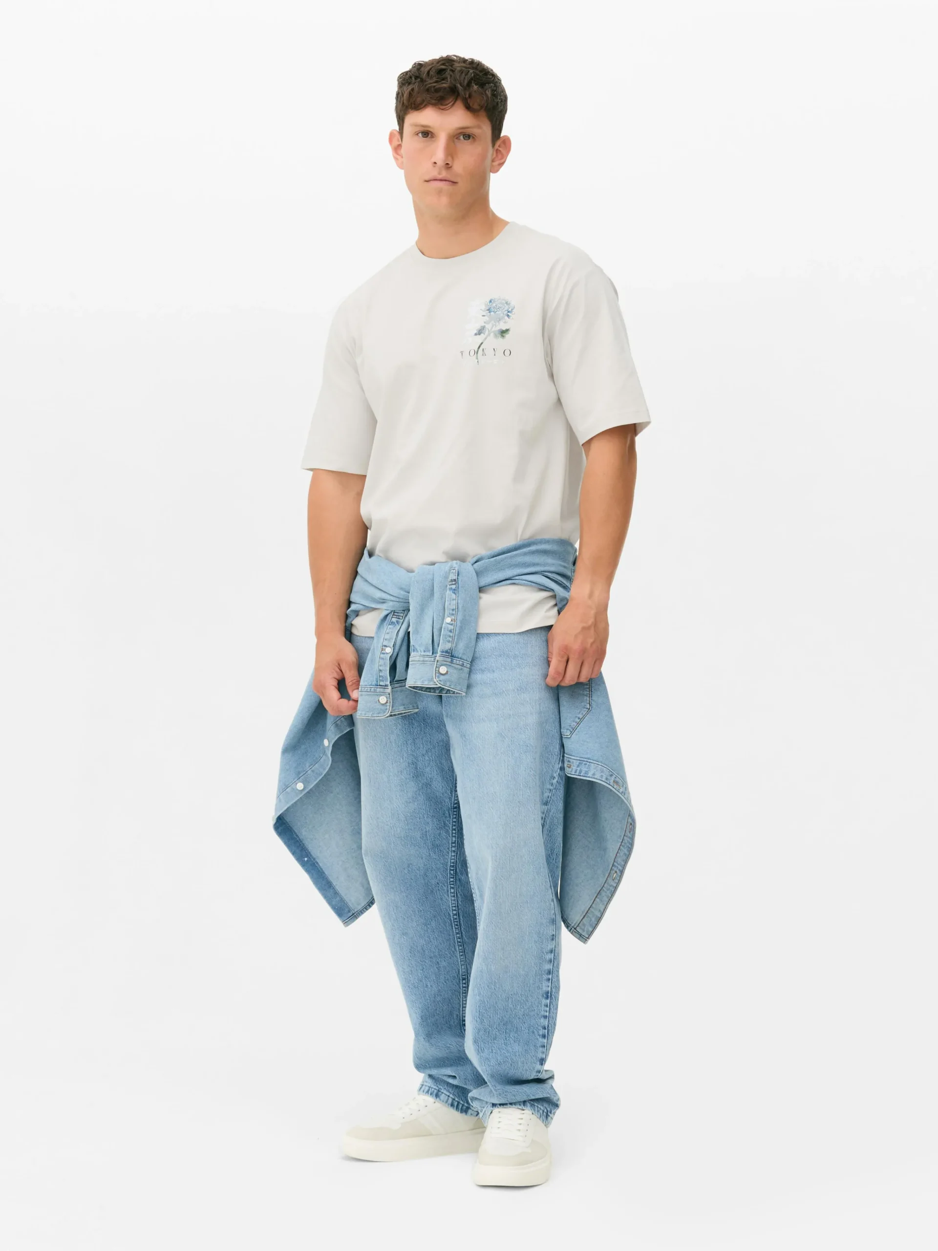 Homme Primark Hauts Et T-Shirts|T-shirt à Imprimé Floral Tokyo